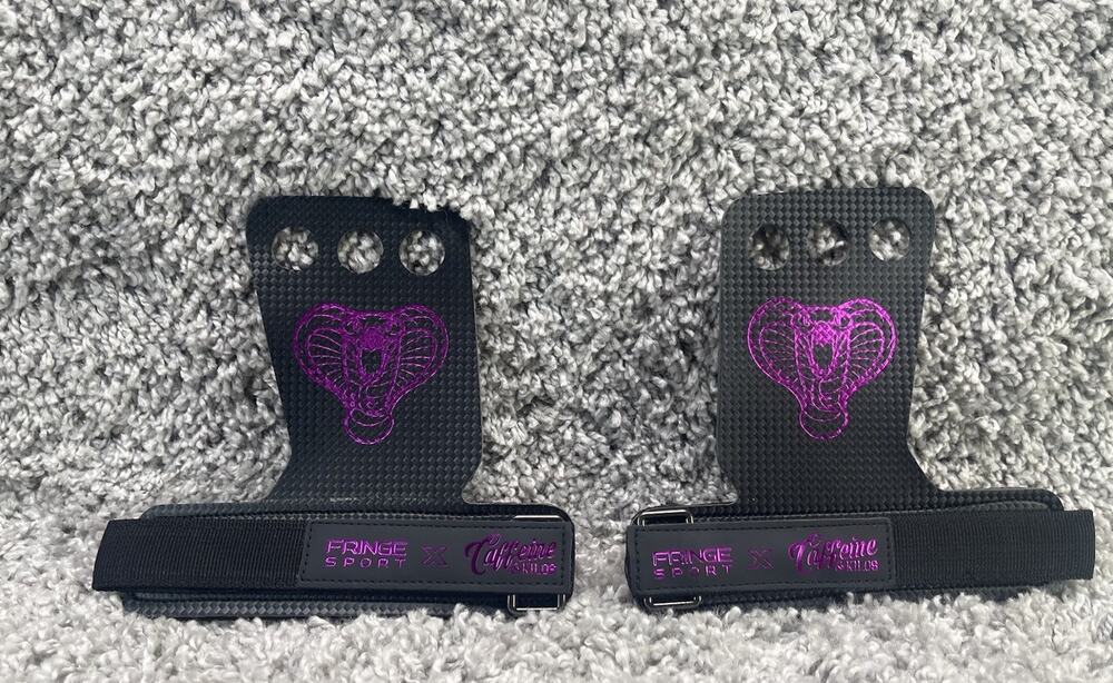 Fringe Sport X Caffeine And Kilos Cobra Grips Bundle Set Of 2 Black Purple New